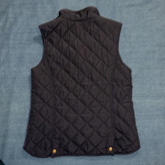 Navy quilted vest,M - Picture 3 of 3